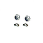 Set Dadi Autobloccanti + Rondelle 7mm collettore aspirazione