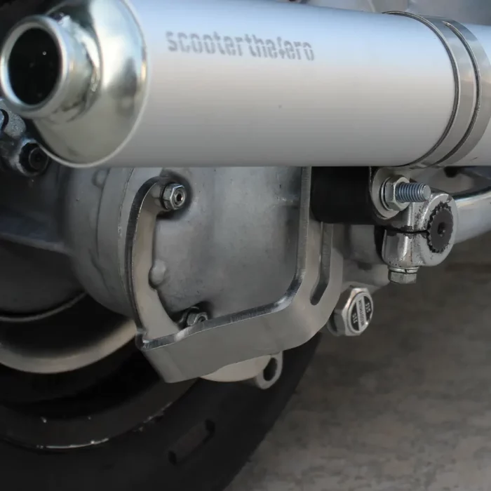 Supporto silenziatore al carter - INOX
