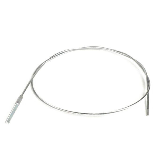Rear brake cable with integrated registry
