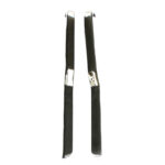 Footboard extensions Lambretta stainless steel