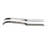 Footboard extensions Lambretta stainless steel