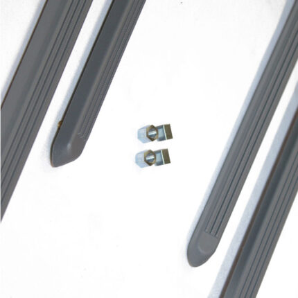 Rear footboard stip set -LAMBRETTA