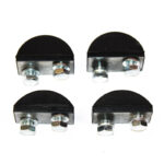 Kit 4 complete fork pads