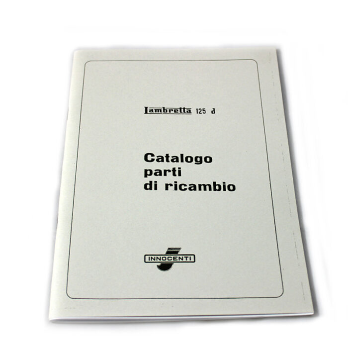 125 D Catalogo ricambi