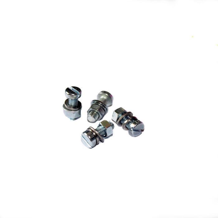 Set fissaggio targa Lambretta