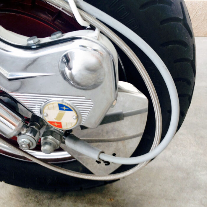 Lambretta aeronautical brake pipe