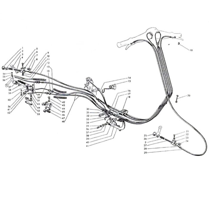 Brake pedal return spring - Image 2