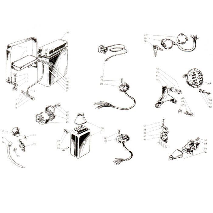 Exploded _electric equipment