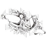 Horncast rubbers horncast/legshield -LAMBRETTA