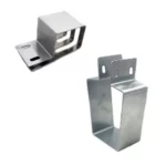 Supporti batteria in acciaio inox per Lambretta: due staffe, due misure